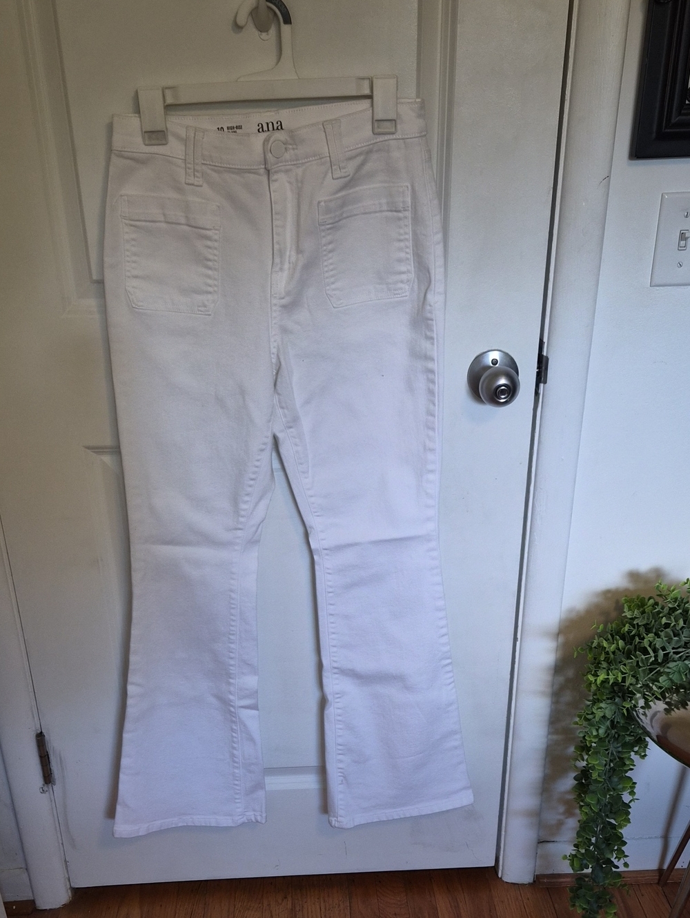 a.n.a White Flare Jeans